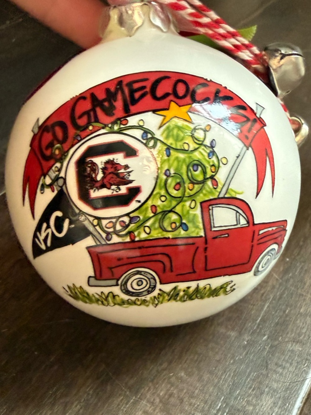 Magnolia Lane Collection University of South Carolina Gamecocks Truck Ornament